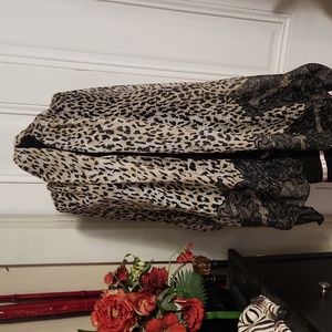 Long Animal Print Scarf
